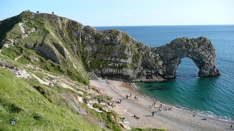 P1000295- Arche de Durdle door - Lulworth.JPG - Arche de Durdle door - Lulworth